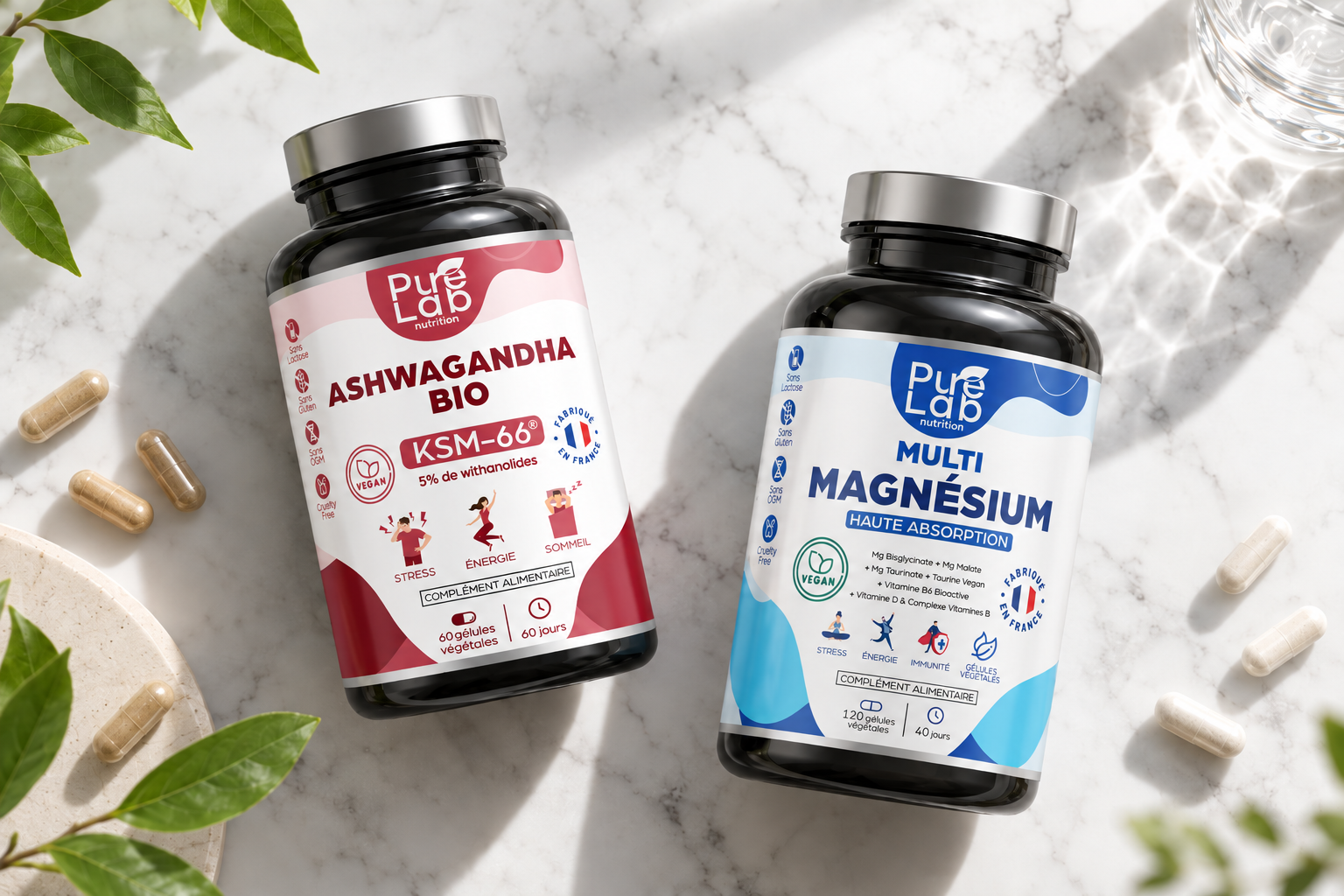 Ashwagandha et magnésium : peut-on les associer contre le stress ?