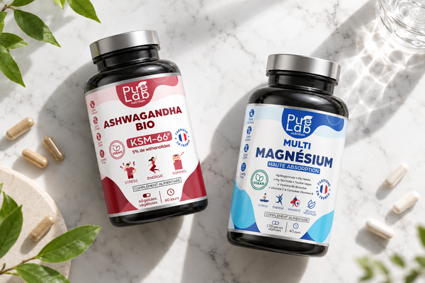 Ashwagandha et magnésium : peut-on les associer contre le stress ?