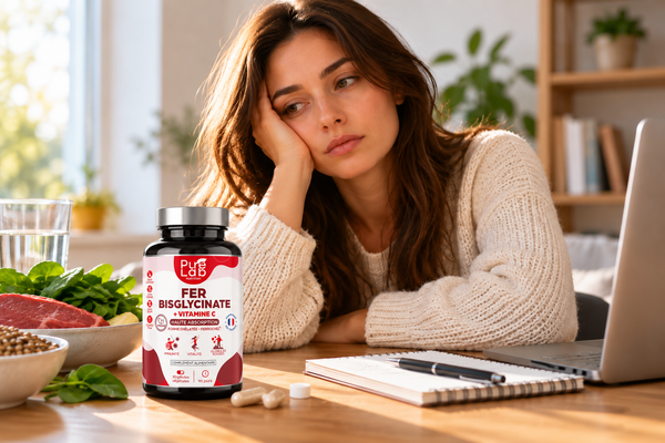 Carence en fer : symptômes, causes et solutions naturelles