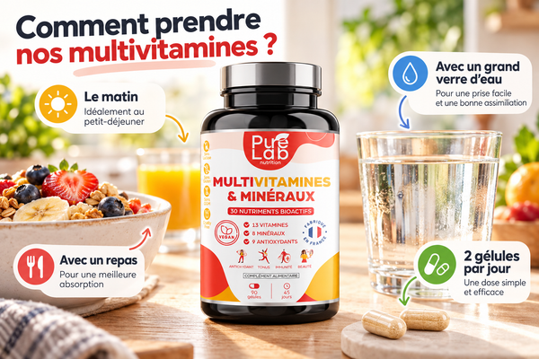Multivitamines : quand et comment le prendre ?