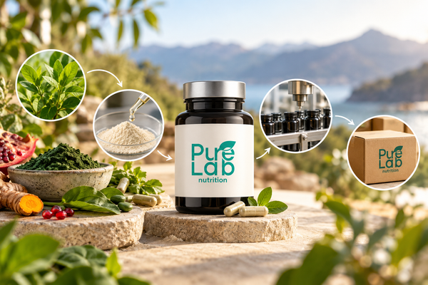 Pure Lab Nutrition : notre philosophie qualité, de la formule au flacon