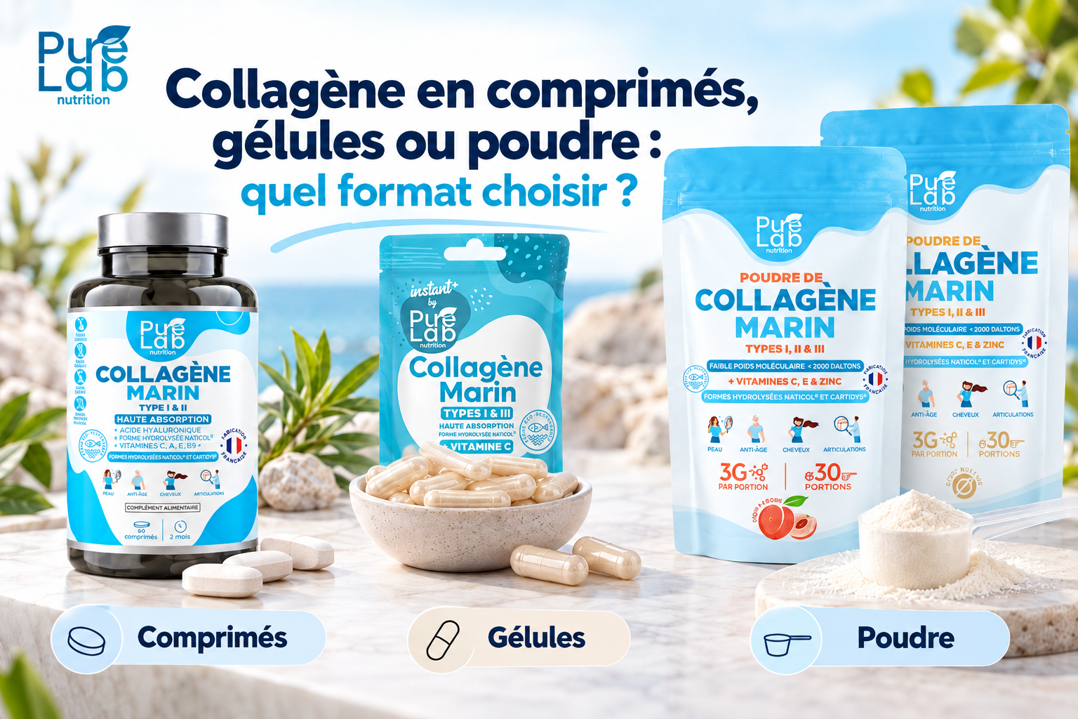 Collagen in tablets, capsules or powder: which format should you choose?