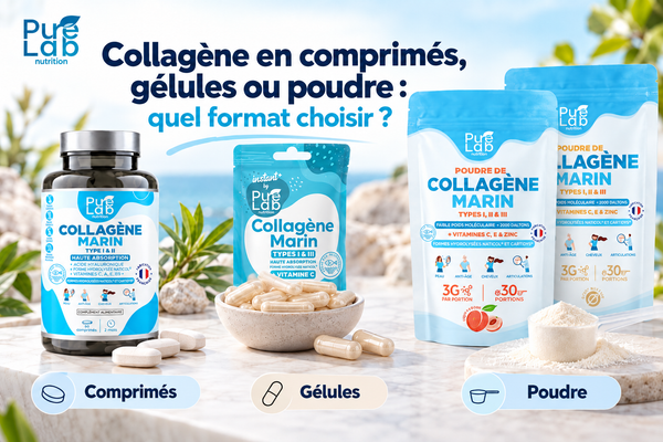 Collagène en comprimés, gélules ou poudre : quel format choisir ?