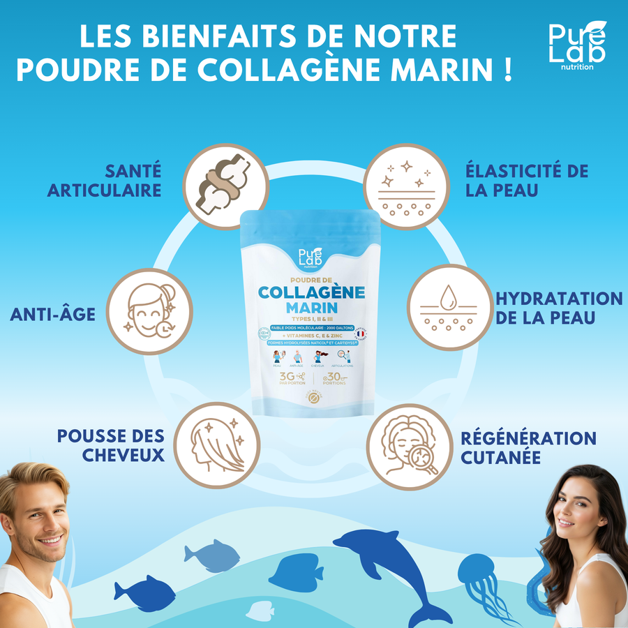 Collagène marin (poudre)
