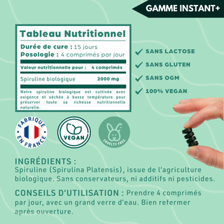 Spiruline BIO (Instant+)